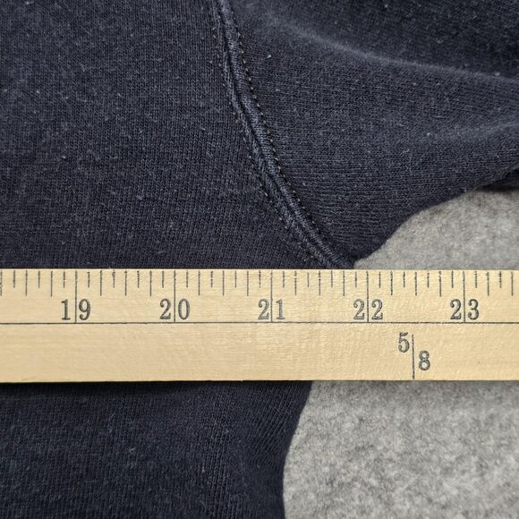 Harley-Davidson Sweatshirt Mens Large Black Crewneck Bald Eagle Canada Graphic - Picture 5 of 9